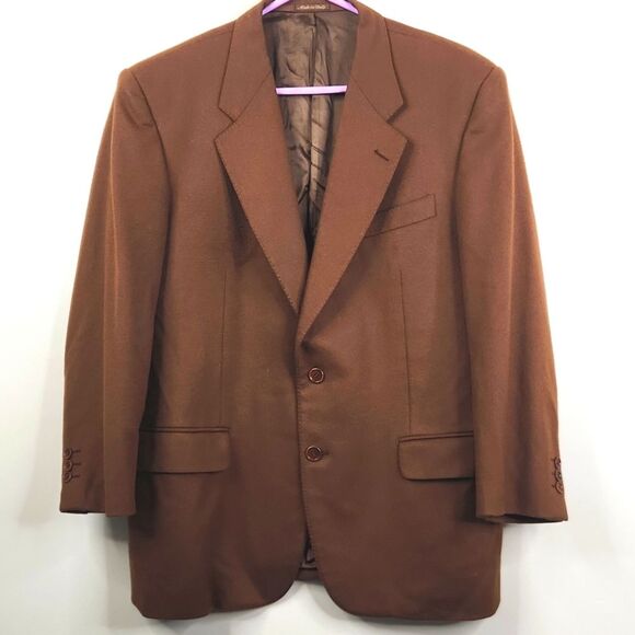 Ermenegildo Zegna Cashmere And Wool 2 Button Sport Coat Blazer Italy 50 US 40 - Picture 1 of 12